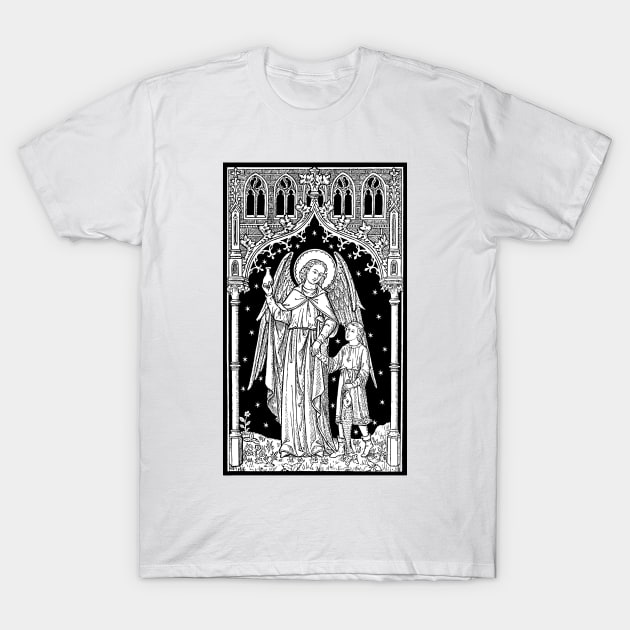 St. Raphael and Tobiah (Full Setting) T-Shirt by DeoGratias